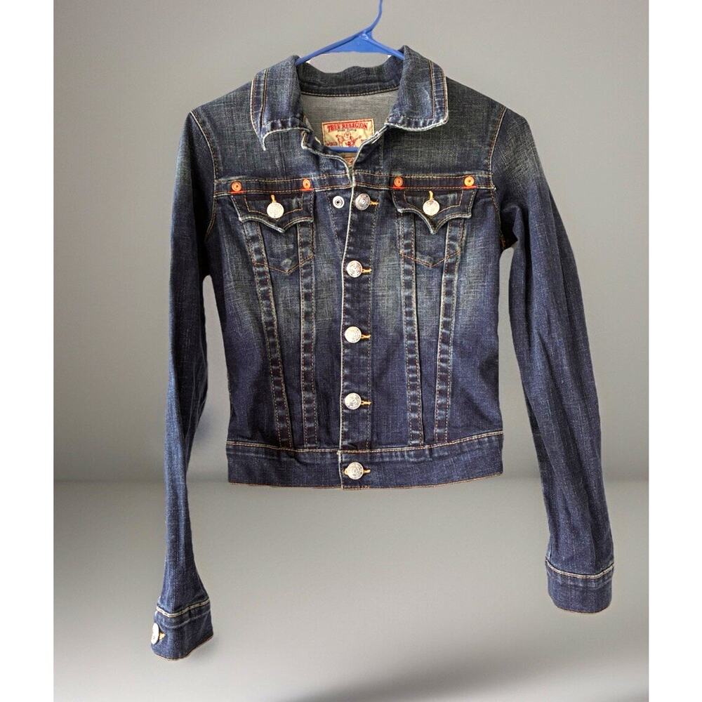 True Religion Women's Emily Western Jacket Size small *READ